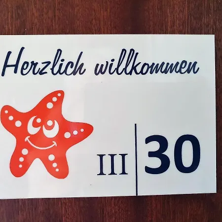 Apartment Vier Jahreszeiten Haus 3 Whg 30 *